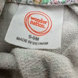 Cute floral matching set. Size 6-9 months.